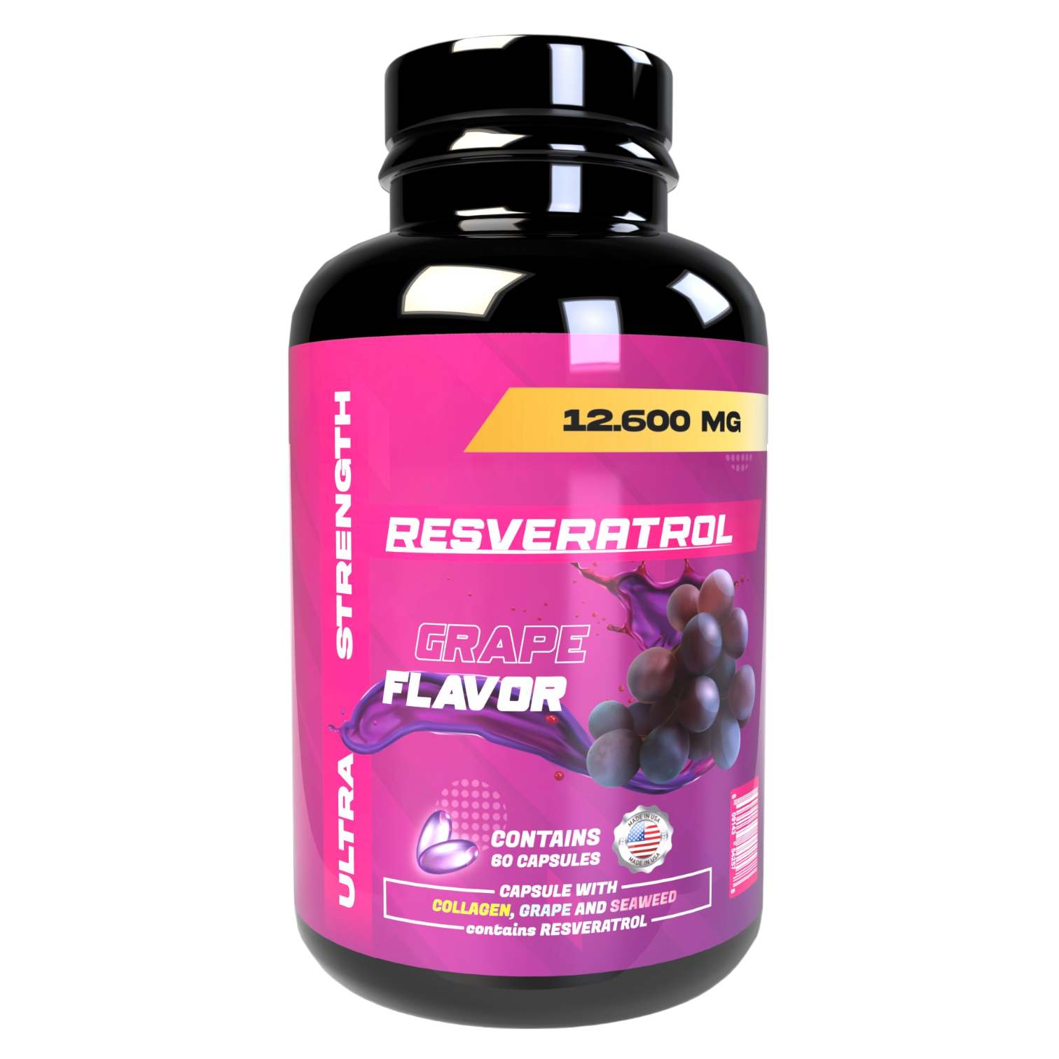 Resveratrol Ultra Strength 12.600 mg